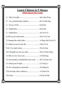 Learn Chinese